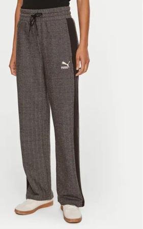 Puma Jogginghose T7 High Waist Track 626798 01 Grau Regular Fit