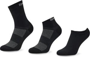Reebok 3er-Set hohe Unisex-Socken Te All Purpose GH0404 Schwarz