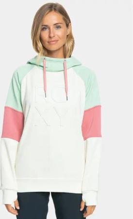 Roxy Sweatshirt Liberty Hoodie Otlr ERJFT04711 Écru Regular Fit