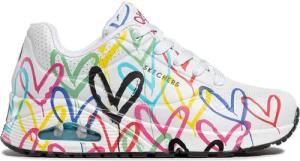 Skechers Sneakers Uno Spread The Love 55507/WMLT Weiß