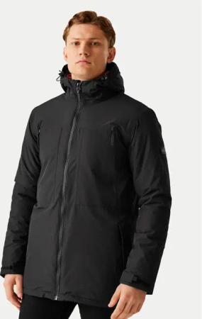 Regatta Regenjacke Larrick RMP397 Schwarz Regular Fit