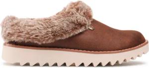 Skechers Hausschuhe BOBS Winter Rock 113423/BRN Braun