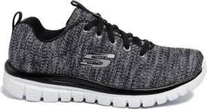 Skechers Sneakers Twisted Fortune 12614/BKW Grau