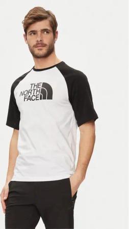 The North Face T-Shirt Easy NF0A87N7 Weiß Regular Fit