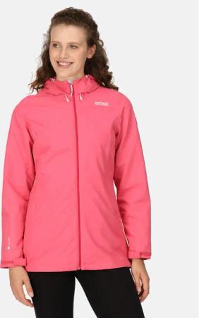 Regatta Regenjacke Hamara III RWW346 Rosa Regular Fit