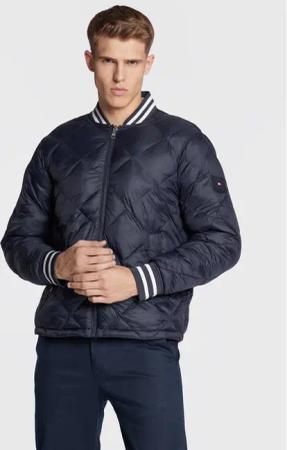 Tommy Hilfiger Bomberjacke Reversible Varsity MW0MW27587 Dunkelblau Regular Fit