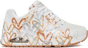 Skechers Sneakers Uno Metallic Love 155523/WTGD Weiß