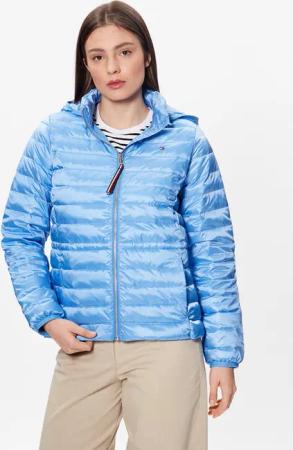 Tommy Hilfiger Daunenjacke WW0WW37264 Himmelblau Regular Fit