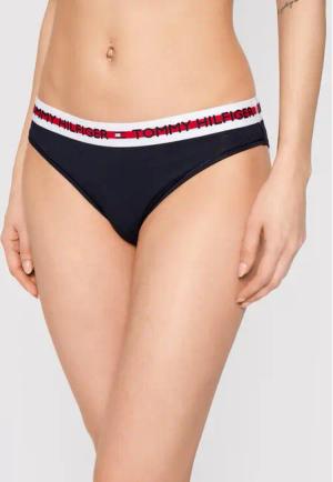 Tommy Hilfiger Klassischer Damenslip UW0UW02455 Dunkelblau