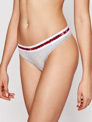 Tommy Hilfiger Stringtanga Thong UW0UW02458 Grau