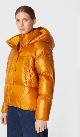Tommy Hilfiger Daunenjacke Pop Colour WW0WW35974 Gelb Regular Fit