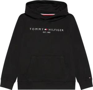 Tommy Hilfiger Sweatshirt Essential Hoody KS0KS00213 Schwarz Regular Fit