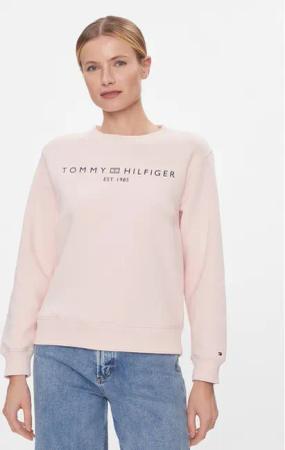 Tommy Hilfiger Sweatshirt Logo WW0WW39791 Rosa Regular Fit