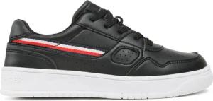 Tommy Hilfiger Sneakers Stripes Low Cut Lace-Up Sneaker T3X9-32848-1355 S Schwarz