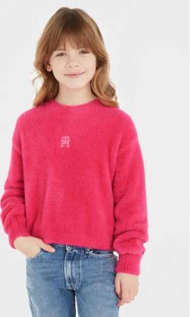 Tommy Hilfiger Pullover KG0KG07802 Rosa Relaxed Fit