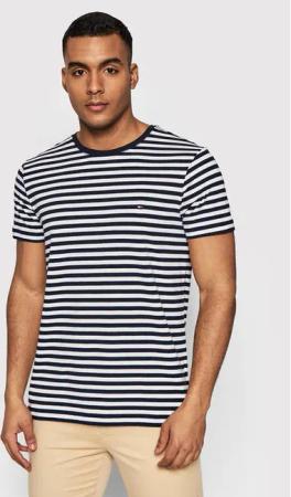 Tommy Hilfiger T-Shirt MW0MW10800 Dunkelblau Slim Fit