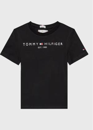 Tommy Hilfiger T-Shirt Essential KS0KS00210 M Schwarz Regular Fit