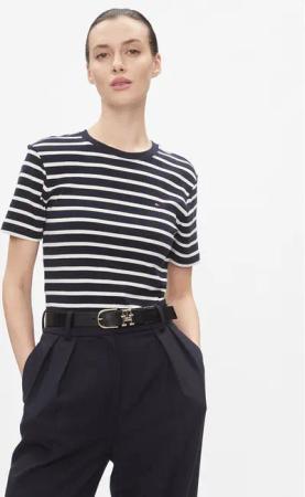 Tommy Hilfiger T-Shirt New Cody WW0WW40587 Blau Slim Fit