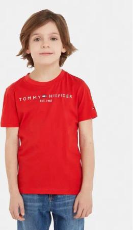 Tommy Hilfiger T-Shirt Essential KS0KS00210 S Rot Regular Fit