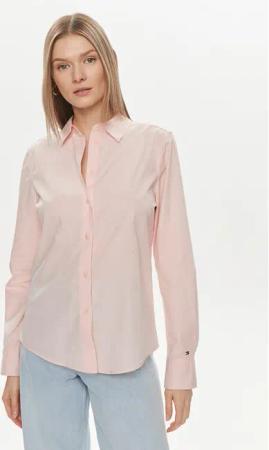 Tommy Hilfiger Hemd WW0WW43344 Rosa Regular Fit