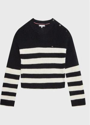 Tommy Hilfiger Pullover Nautical KG0KG07078 D Dunkelblau Regular Fit