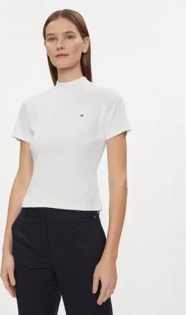 Tommy Hilfiger T-Shirt New Cody WW0WW40586 Weiß Slim Fit
