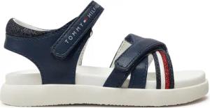 Tommy Hilfiger Sandalen Strippes Velcro Sanadal T1A2-33234-0326 S Dunkelblau