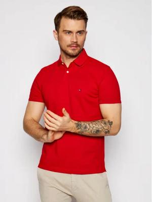 Tommy Hilfiger Poloshirt 1985 MW0MW17770 Rot Regular Fit