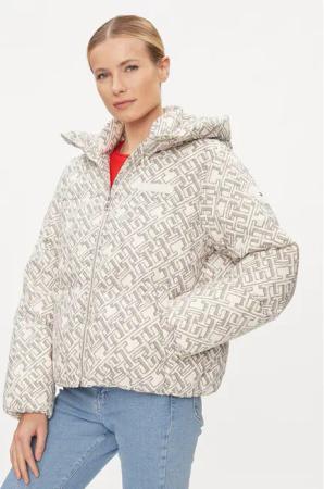 Tommy Hilfiger Daunenjacke Amd New York WW0WW40841 Beige Relaxed Fit