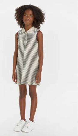 Tommy Hilfiger Sommerkleid Classic KG0KG07980 Beige Regular Fit