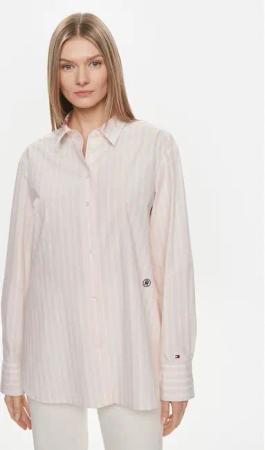 Tommy Hilfiger Hemd WW0WW41854 Rosa Relaxed Fit