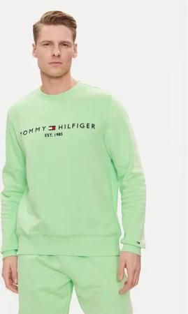 Tommy Hilfiger Sweatshirt Logo MW0MW11596 Grün Regular Fit