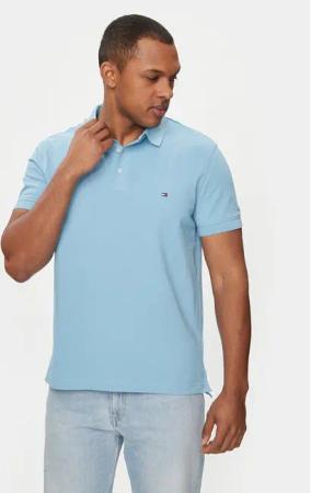 Tommy Hilfiger Poloshirt 1985 MW0MW17771 Blau Slim Fit