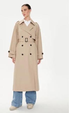 Tommy Hilfiger Tenchcoat WW0WW43336 Beige Oversize