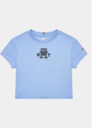 Tommy Hilfiger T-Shirt KG0KG07437 D Blau Regular Fit