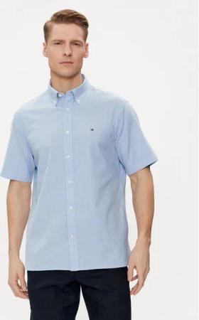 Tommy Hilfiger Hemd 1985 MW0MW33810 Blau Slim Fit