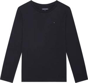 Tommy Hilfiger Bluse KB0KB04141 D Dunkelblau Long Sleeve