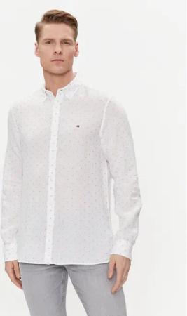 Tommy Hilfiger Hemd MW0MW34615 Weiß Slim Fit