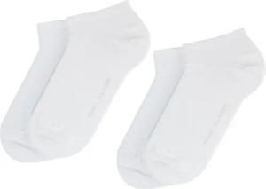 Tommy Hilfiger 2er-Set niedrige Damensocken Basic Canoodle 343024001 Weiß