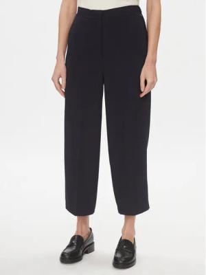 Tommy Hilfiger Stoffhose WW0WW41908 Dunkelblau Wide Leg