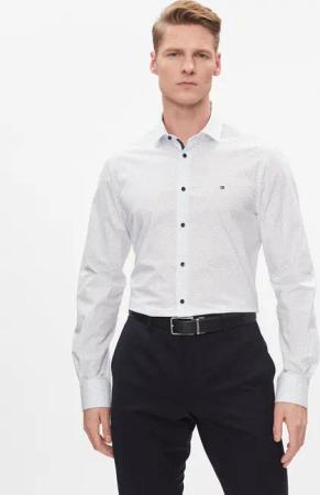 Tommy Hilfiger Hemd MW0MW33836 Blau Slim Fit