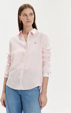 Tommy Hilfiger Hemd WW0WW42037 Rosa Relaxed Fit