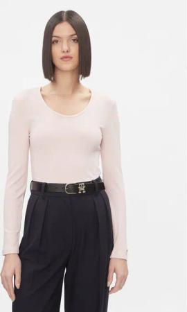 Tommy Hilfiger Bluse WW0WW41654 Rosa Slim Fit