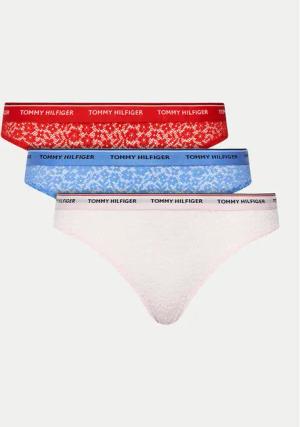 Tommy Hilfiger 3er-Set klassische Damenslips UW0UW04897 Bunt