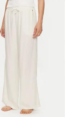 Tommy Hilfiger Pyjamahose UW0UW05230 Écru Relaxed Fit