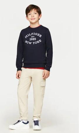 Tommy Hilfiger Sweatshirt Monotype KB0KB09048 Dunkelblau Regular Fit