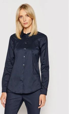 Tommy Hilfiger Hemd Heritage 1M87647510 Dunkelblau Slim Fit