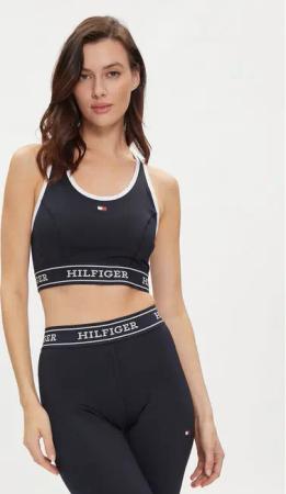 Tommy Hilfiger Sport-BH Monotype WW0WW41517 Dunkelblau