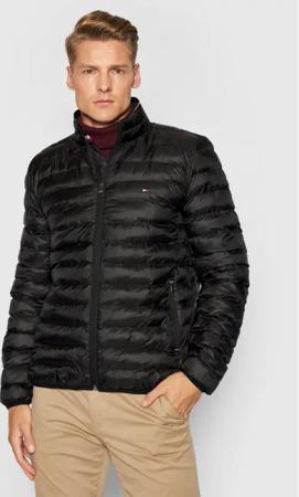 Tommy Hilfiger Übergangsjacke Core Circular MW0MW18763 Schwarz Regular Fit