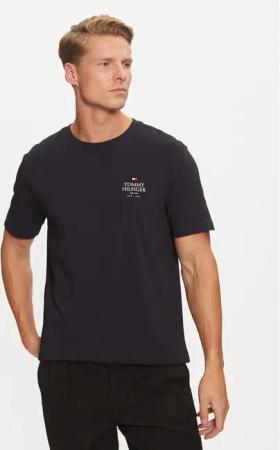 Tommy Hilfiger T-Shirt MW0MW36500 Dunkelblau Regular Fit